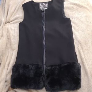 Open front Midi Vest Sz. L
